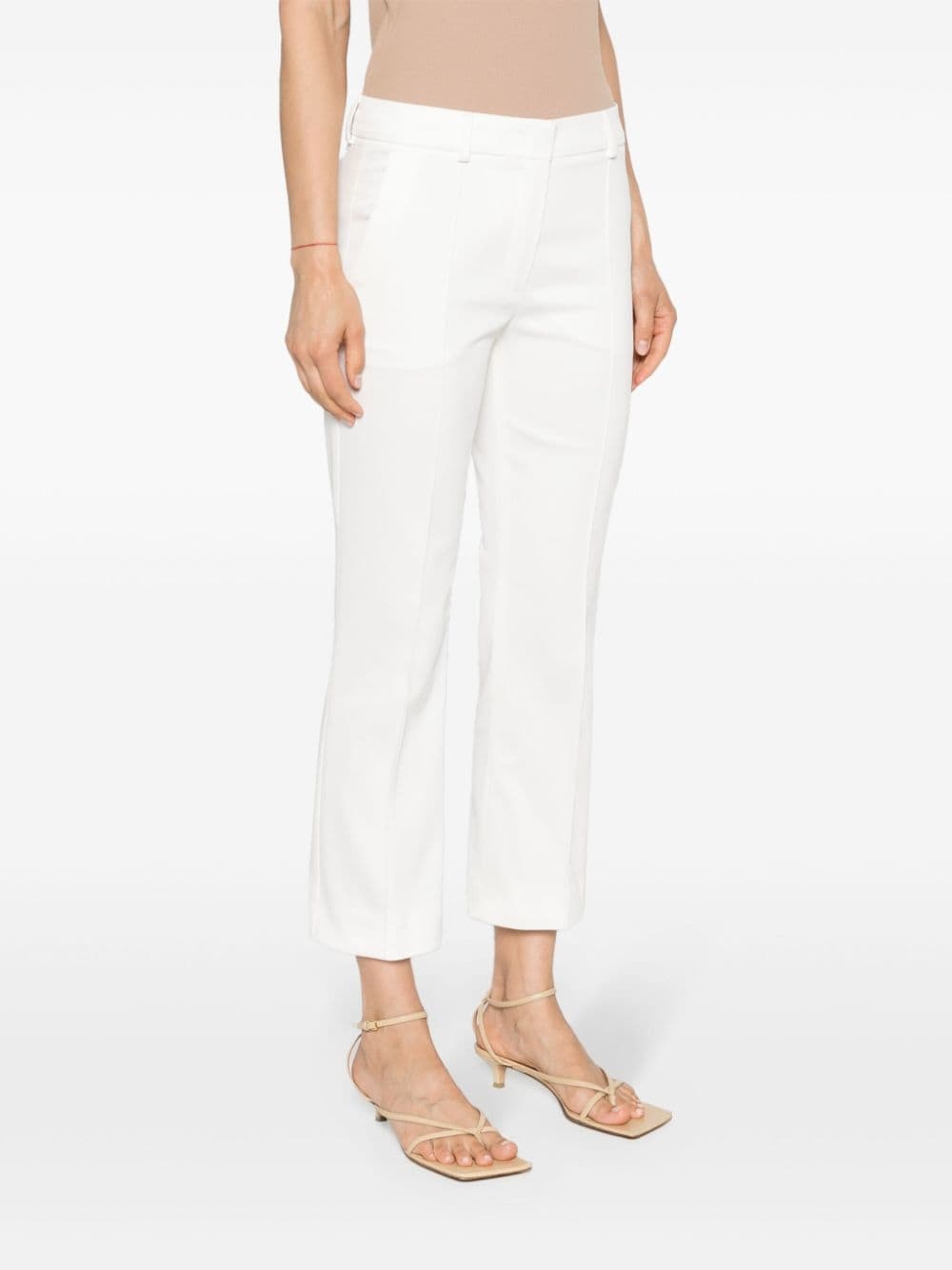 mid-rise cropped trousers - 3