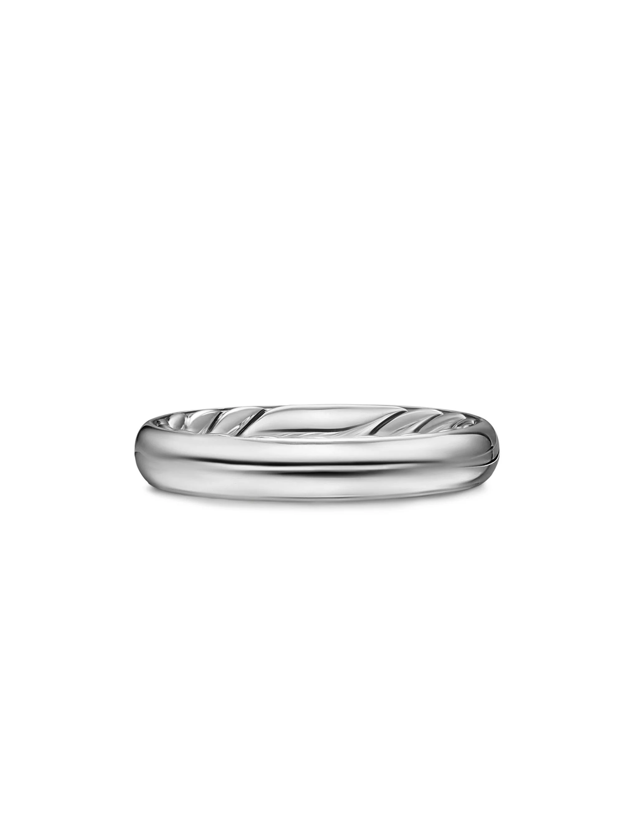 Women's DY Mercer Band Ring in Sterling Silver, 3.7MM - Silver - 1