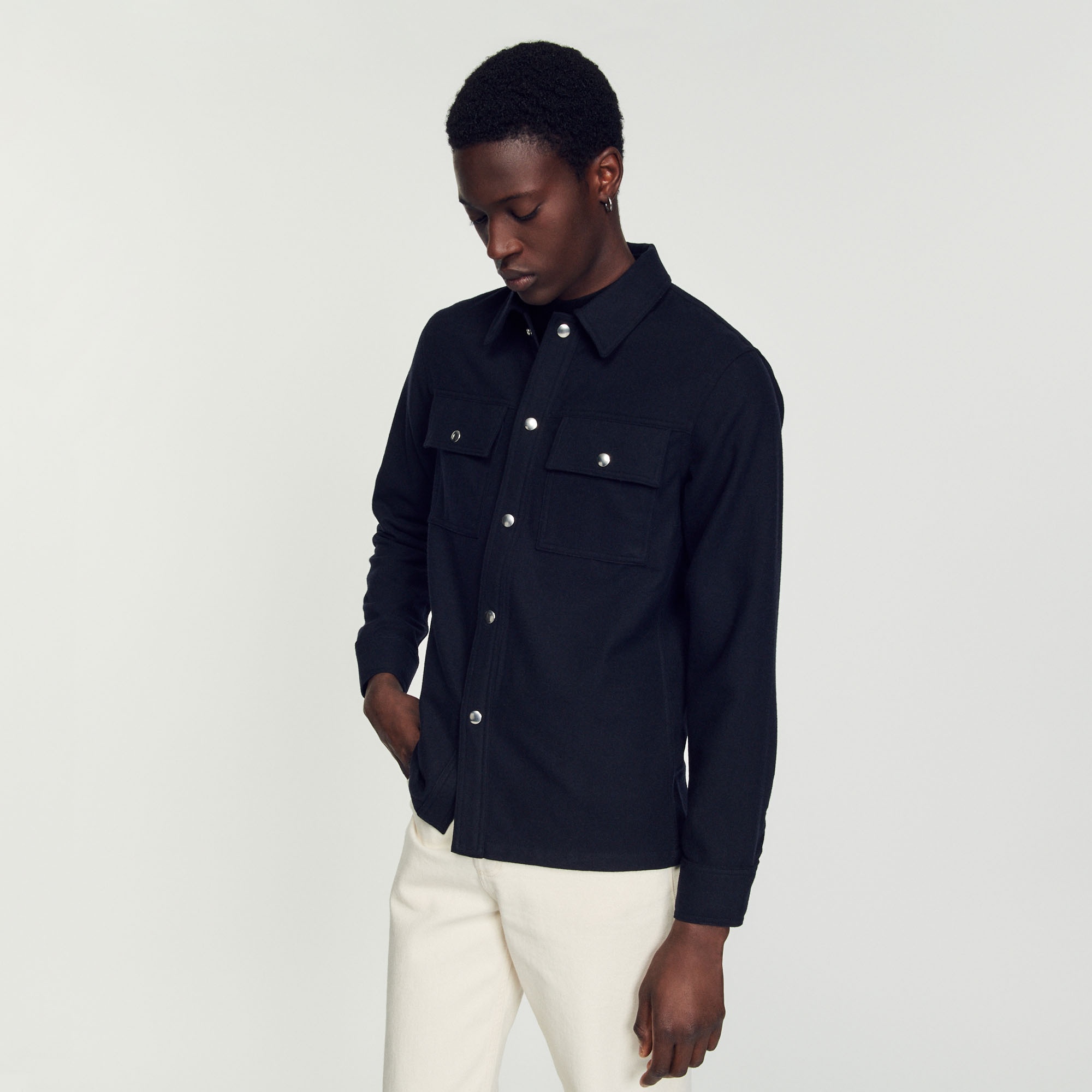 Wool overshirt - 5