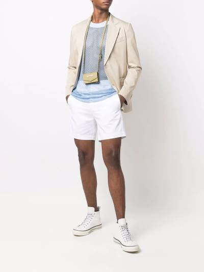 AMI Paris cotton chino shorts outlook