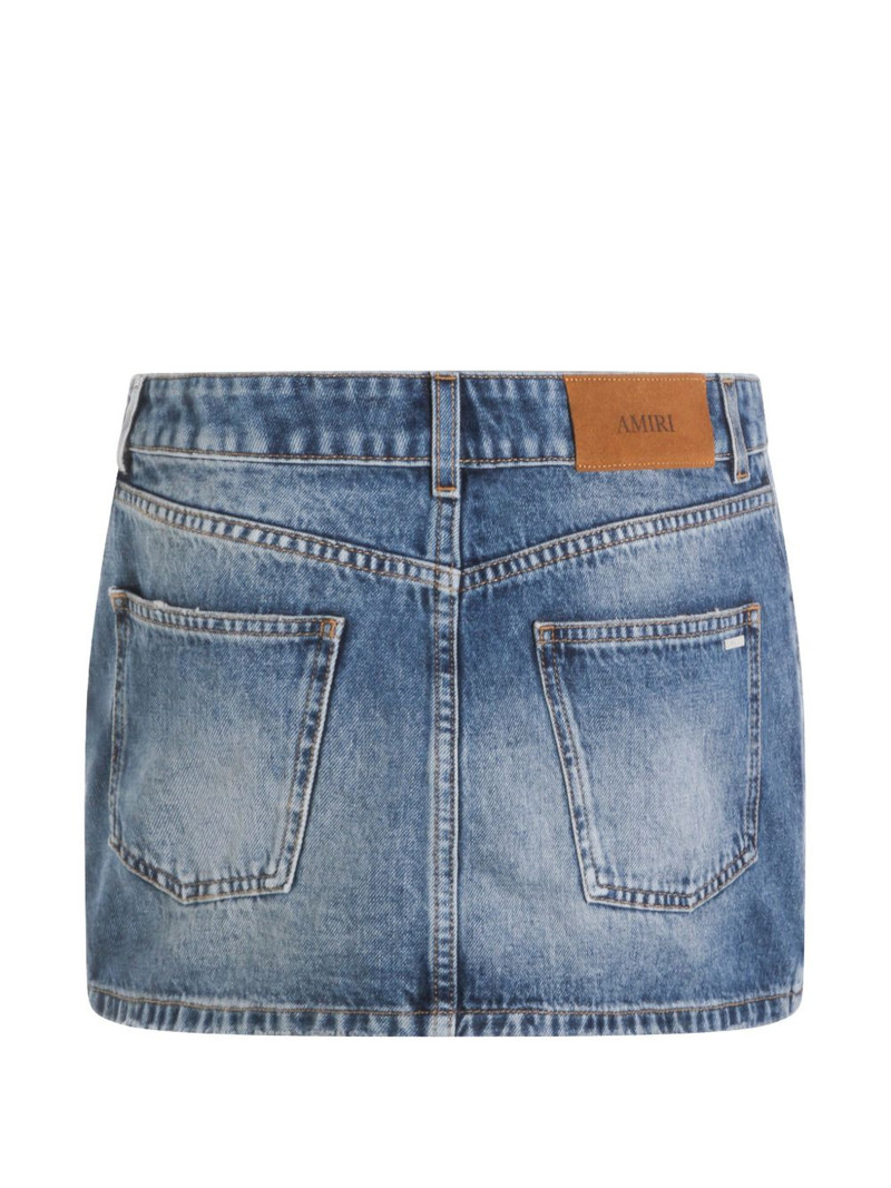 AMIRI charm-detail mini skirt outlook