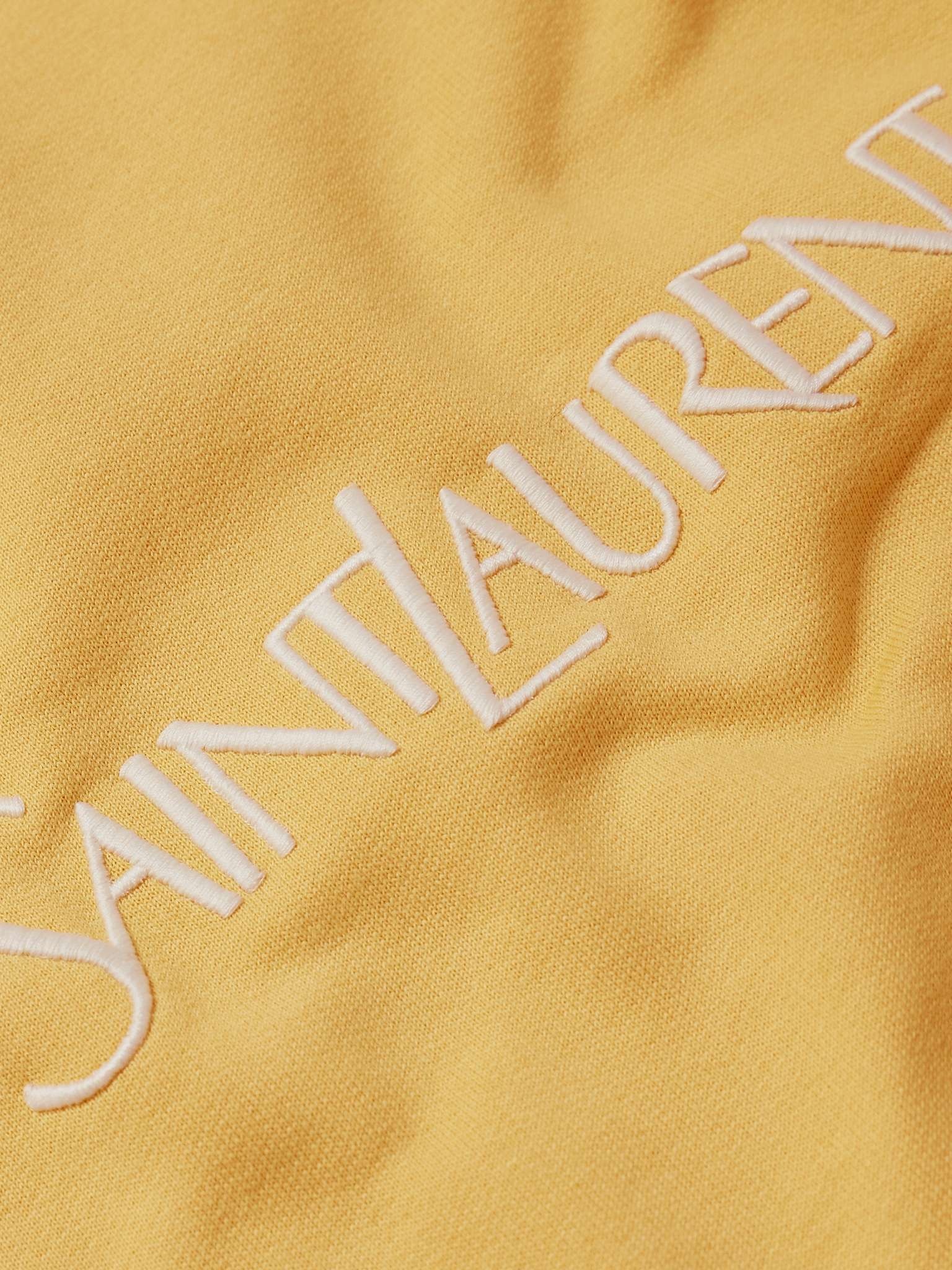 Logo-Embroidered Cotton-Jersey Sweatshirt - 4