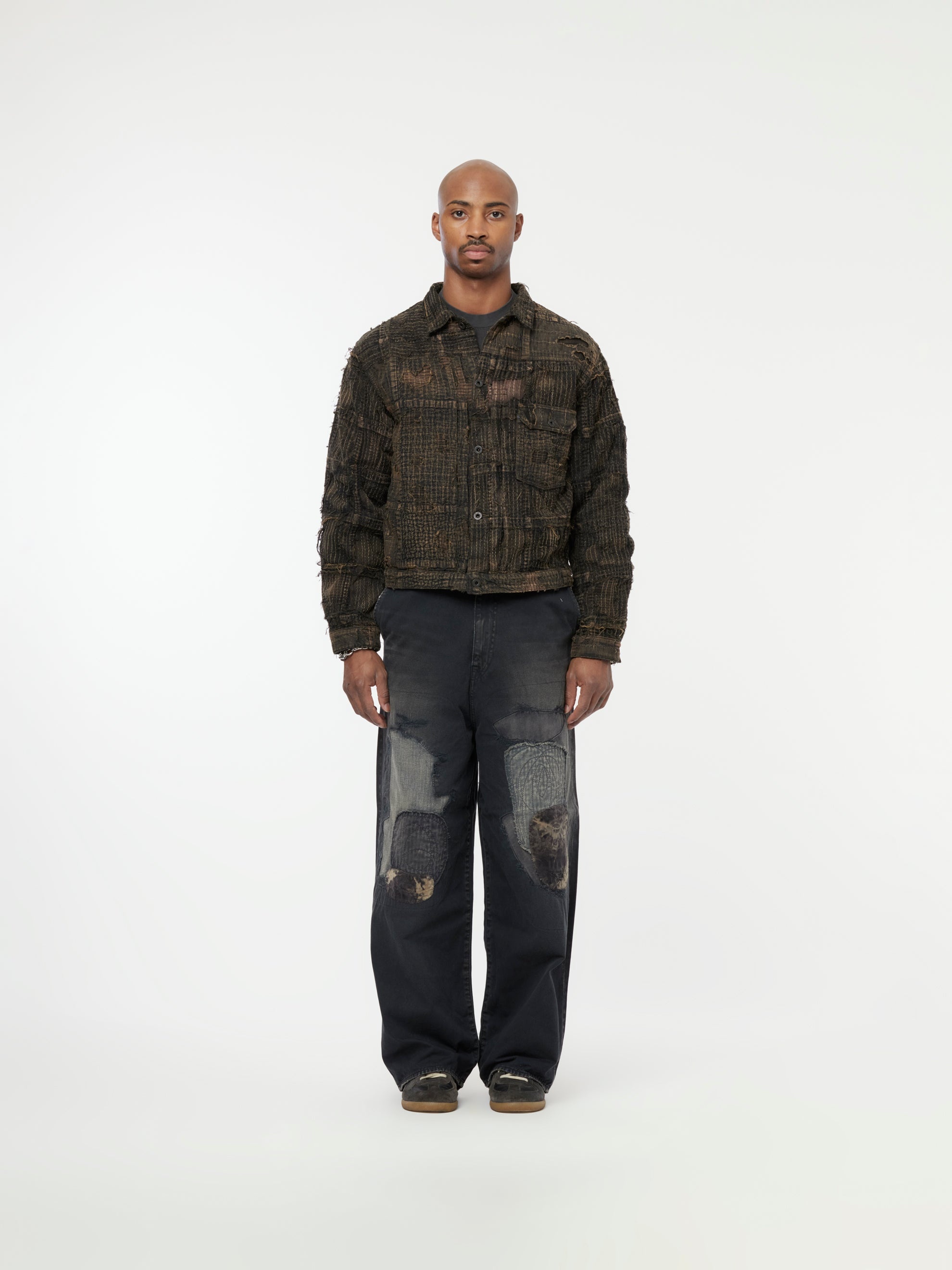 Kapital TEA CORE BORO JACKET (BLACK) | REVERSIBLE