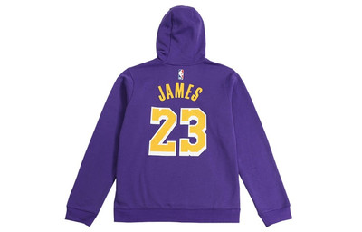 Nike Nike NBA lakers LeBron James Basketball Sports Fleece Lined Pullover Purple AV0401-504 outlook