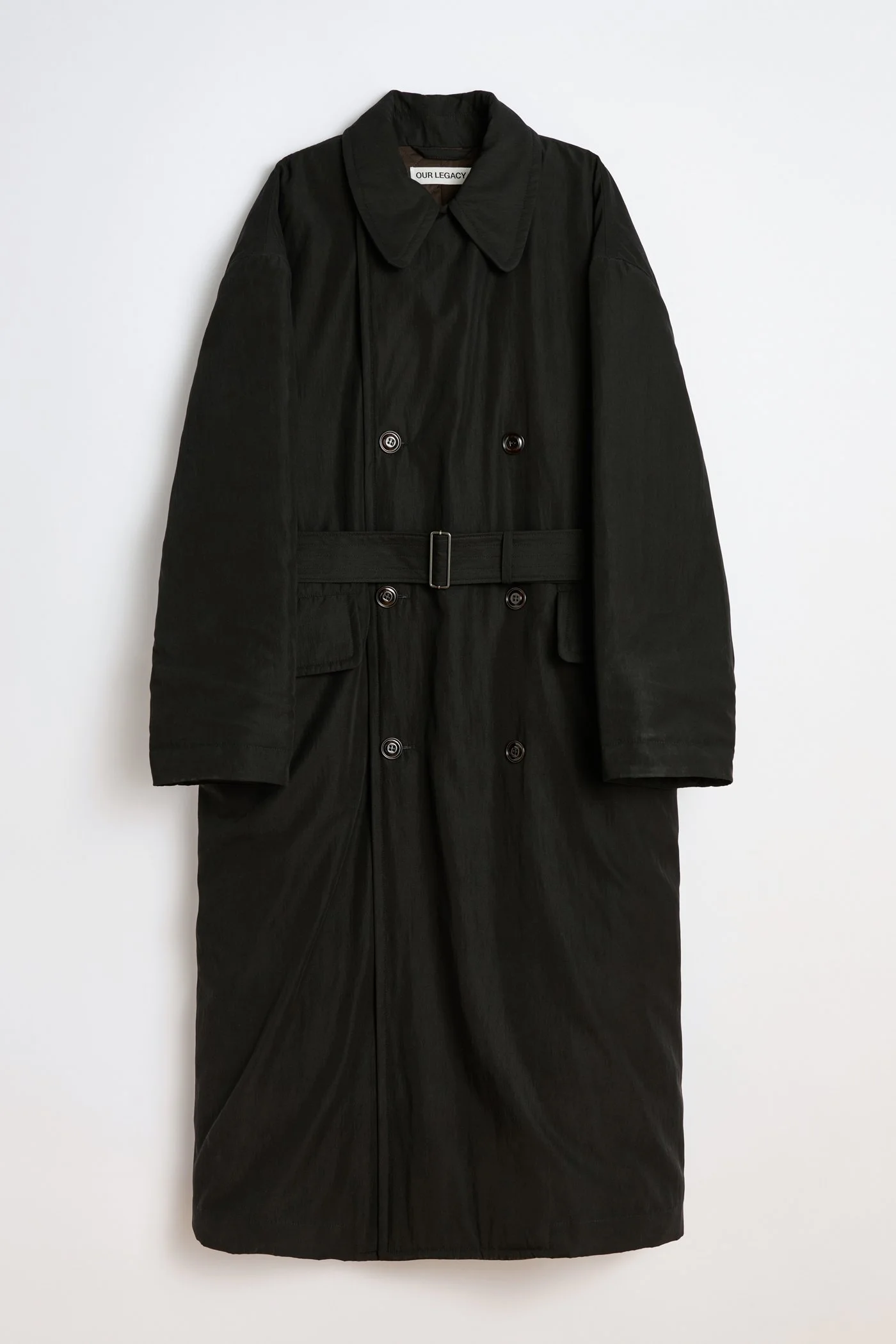 Duvet Trench Black Tide Cotton Nylon - 1