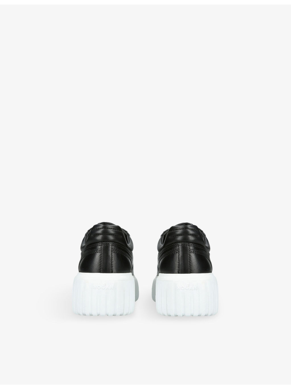 H-Stripes Branded Leather Low-Top Trainers - 4