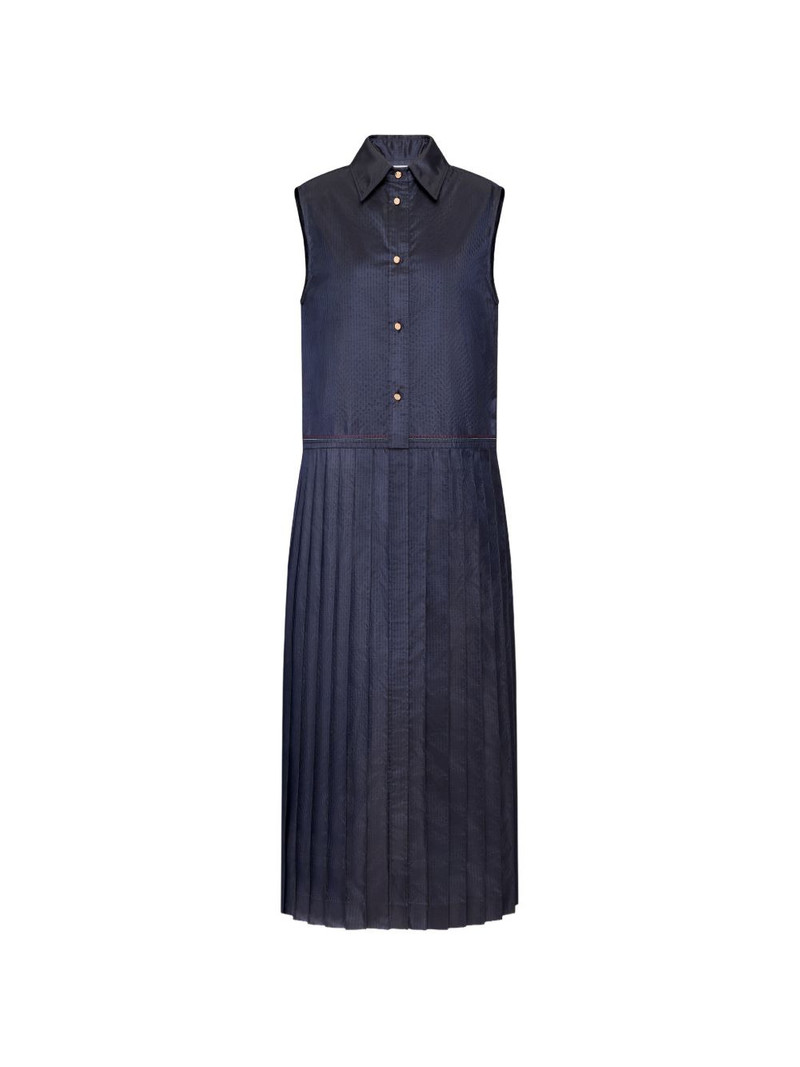 pleated midi dress 1