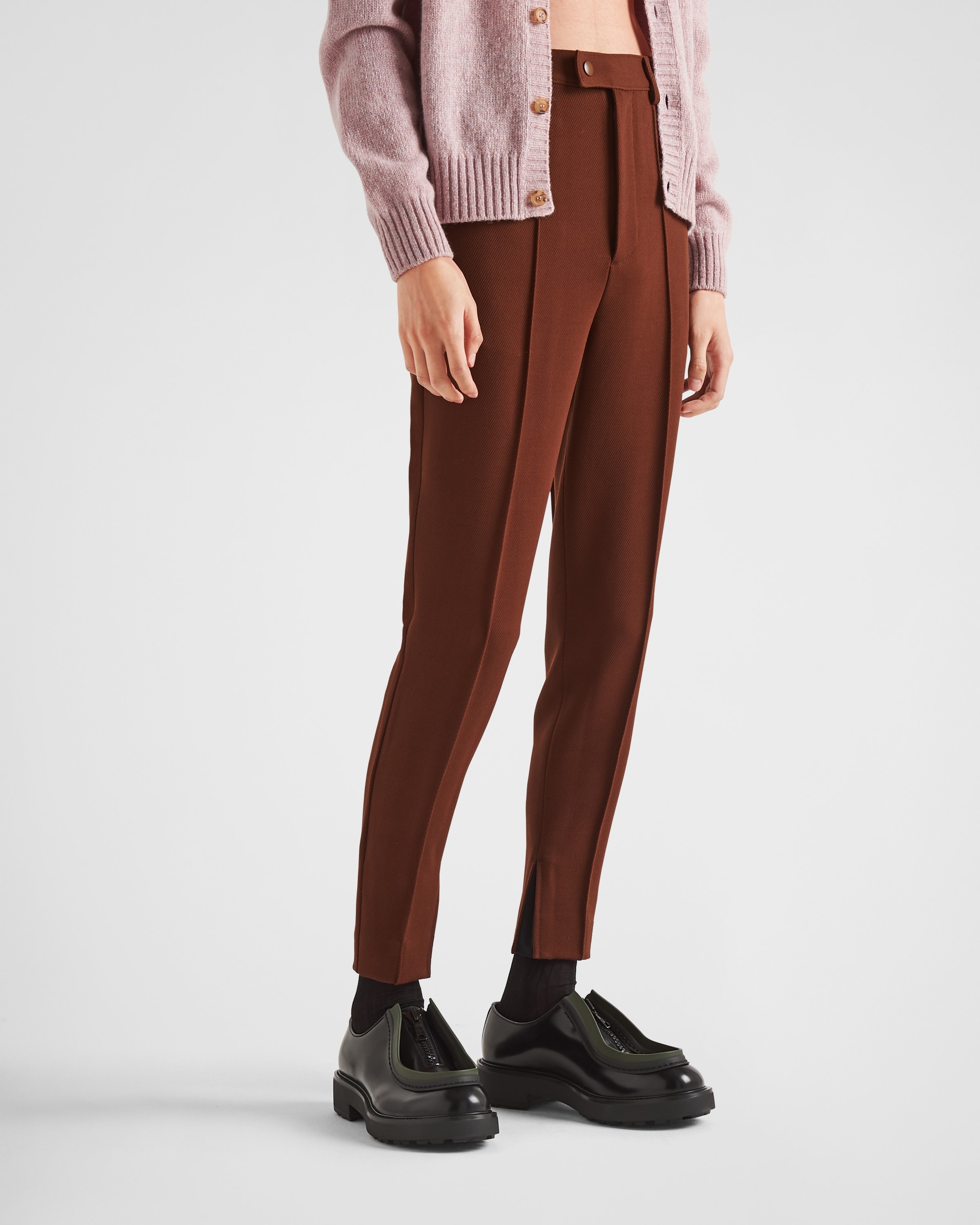 Stretch natté pants - 3