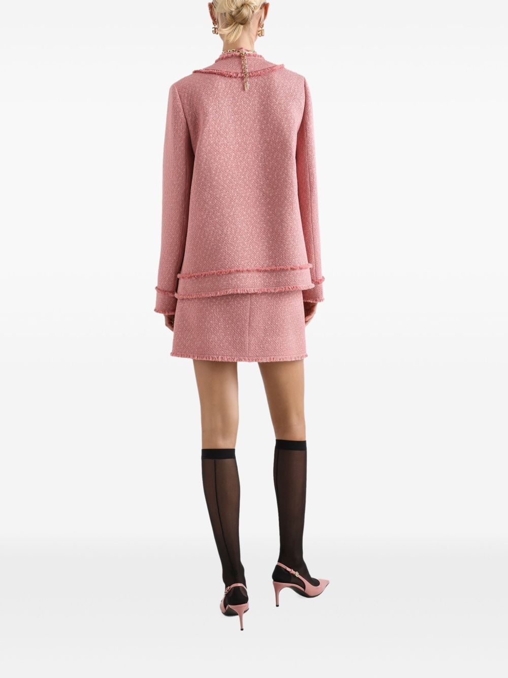 tweed mini skirt - 3