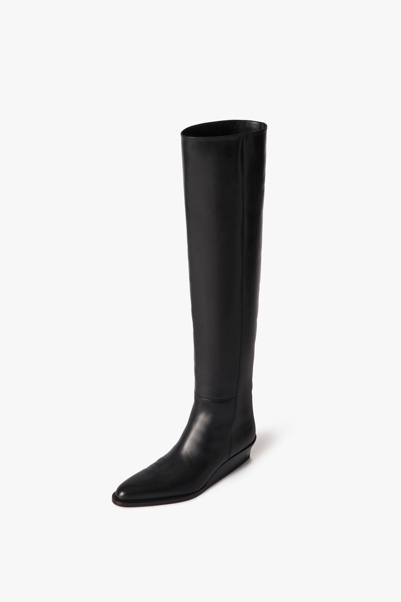 Victoria Beckham Fiona Boot in Black outlook