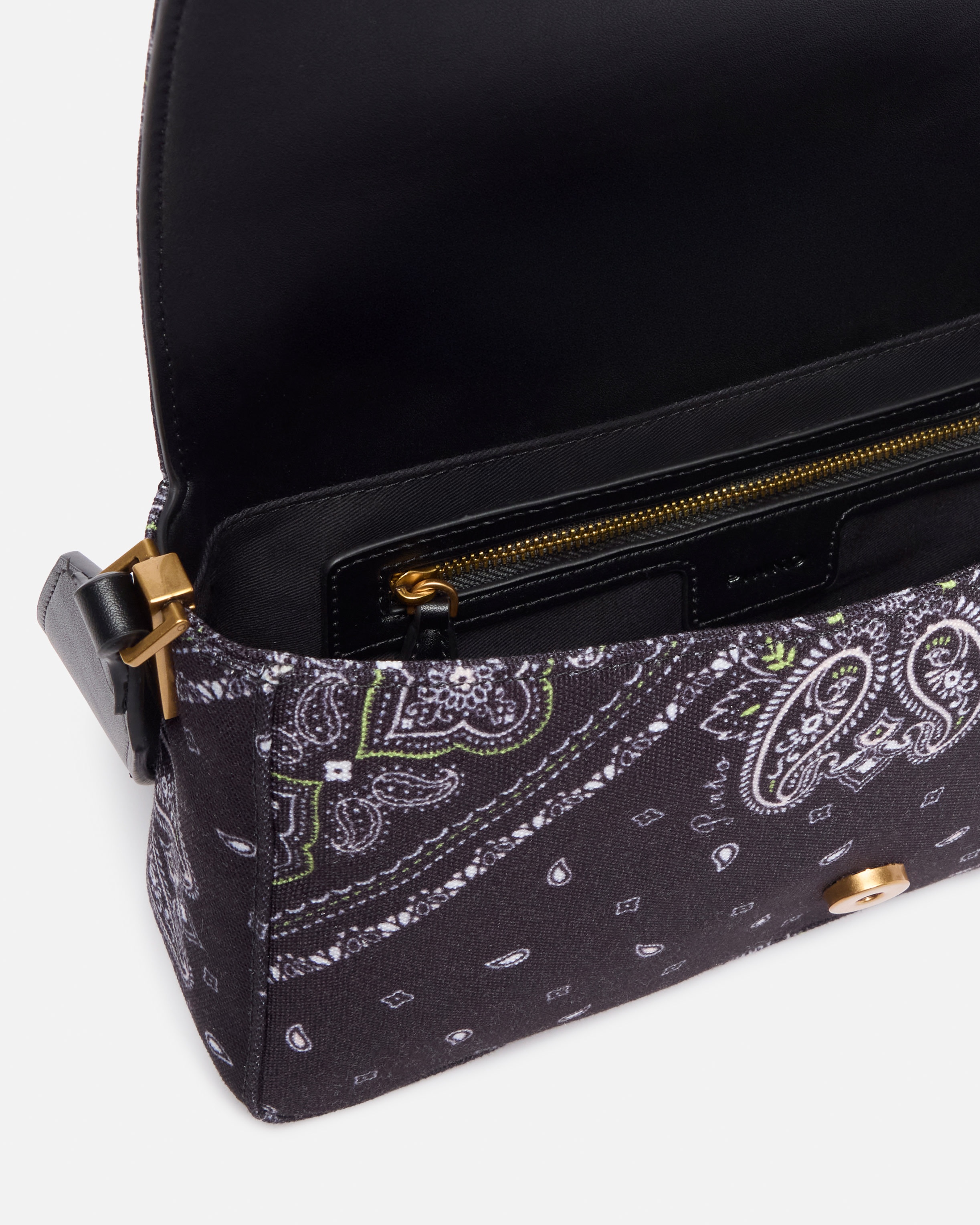 MEDIUM BANDANA PRINT LOVE BAG SLOUCHY SHOULDER BAG - 4