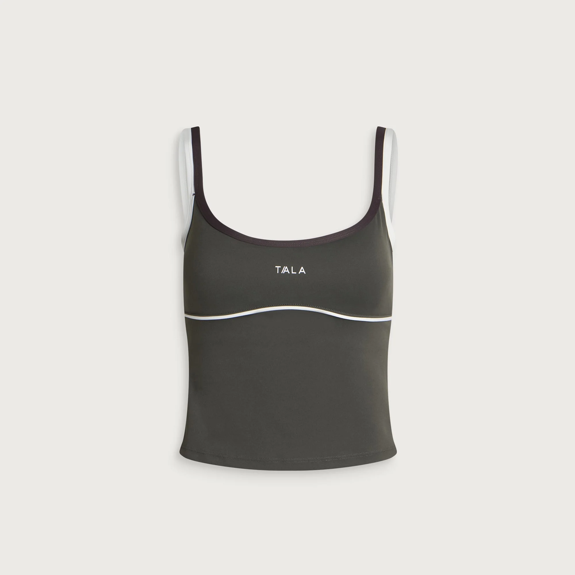 TALA SkinLuxe Contrast Double Strap Vest - 1
