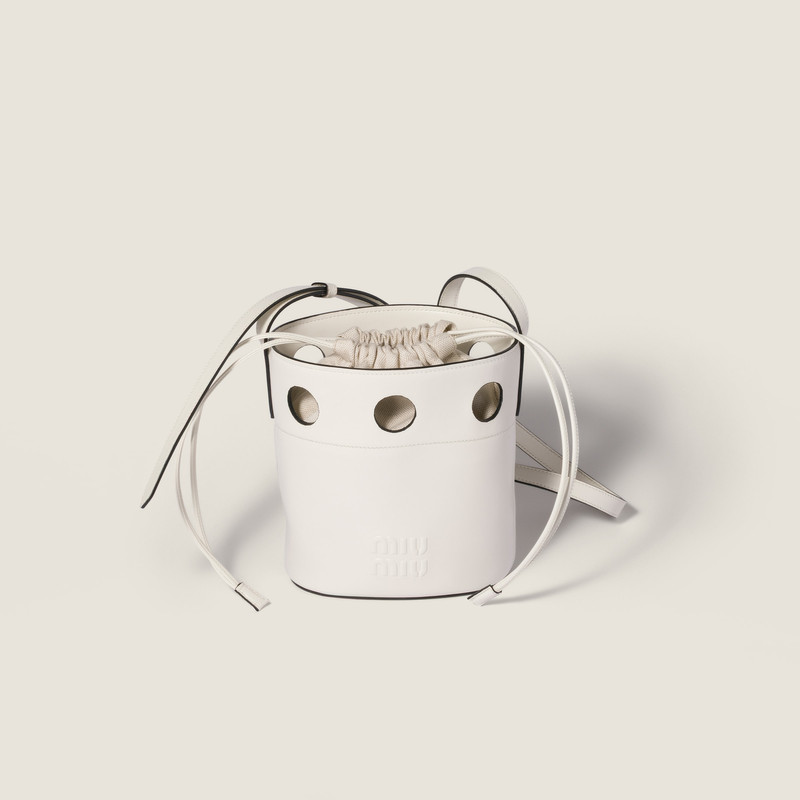 Leather bucket bag 1