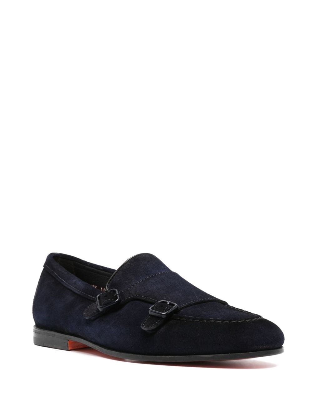 suede monk shoes - 2