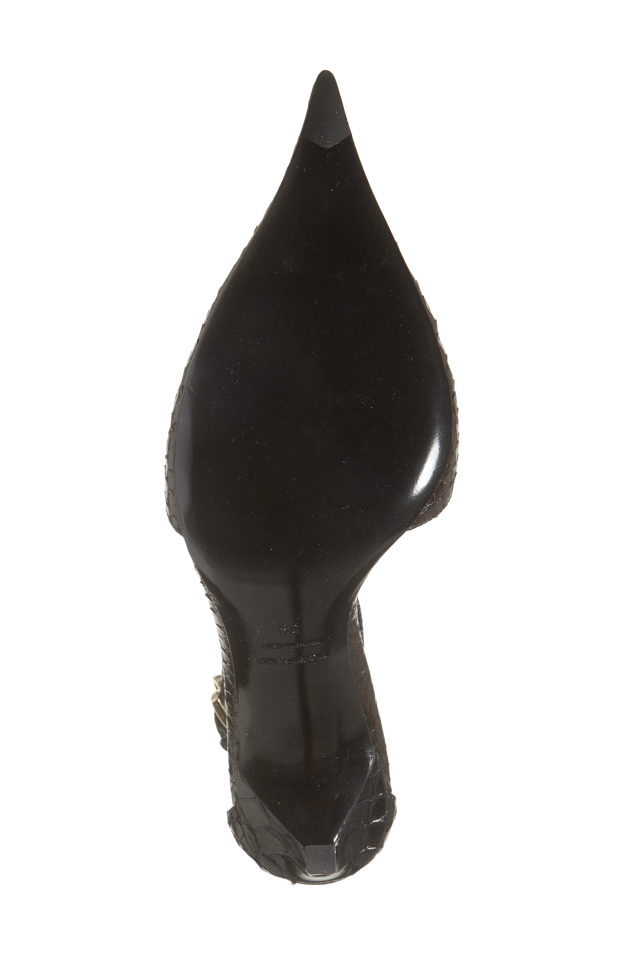 TOM FORD T-Strap Pump in 3Bn21 Espresso/Black at Nordstrom - 6