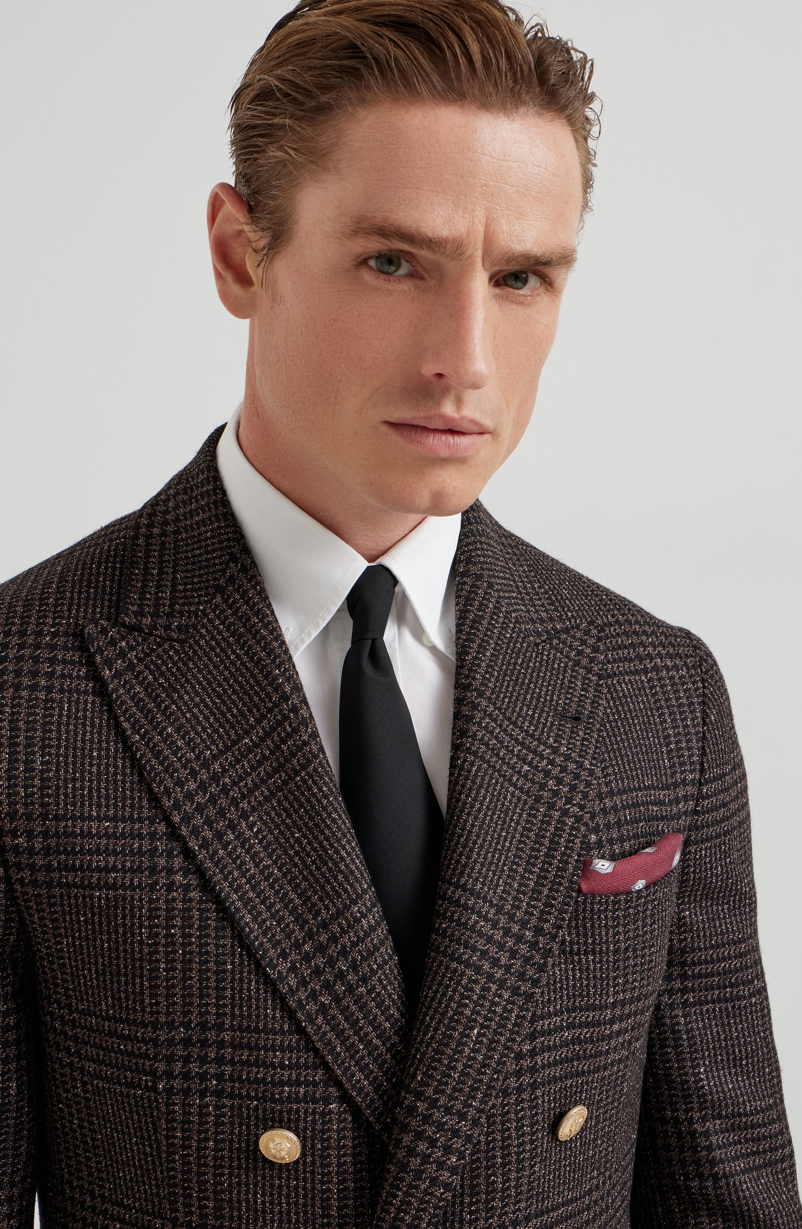 Brunello Cucinelli Necktie in Black at Nordstrom - 4