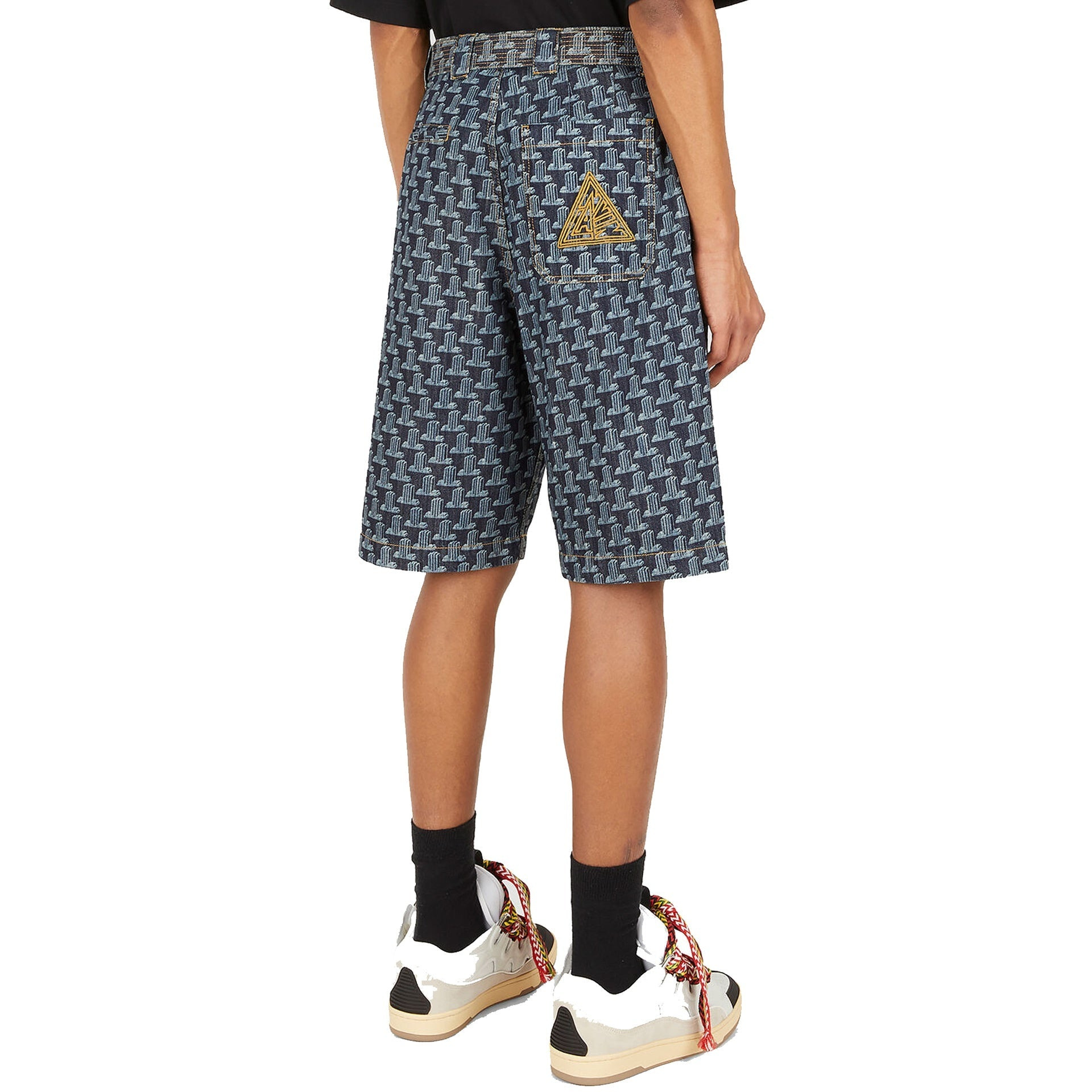 Lanvin Column Monogram Shorts Men - 3