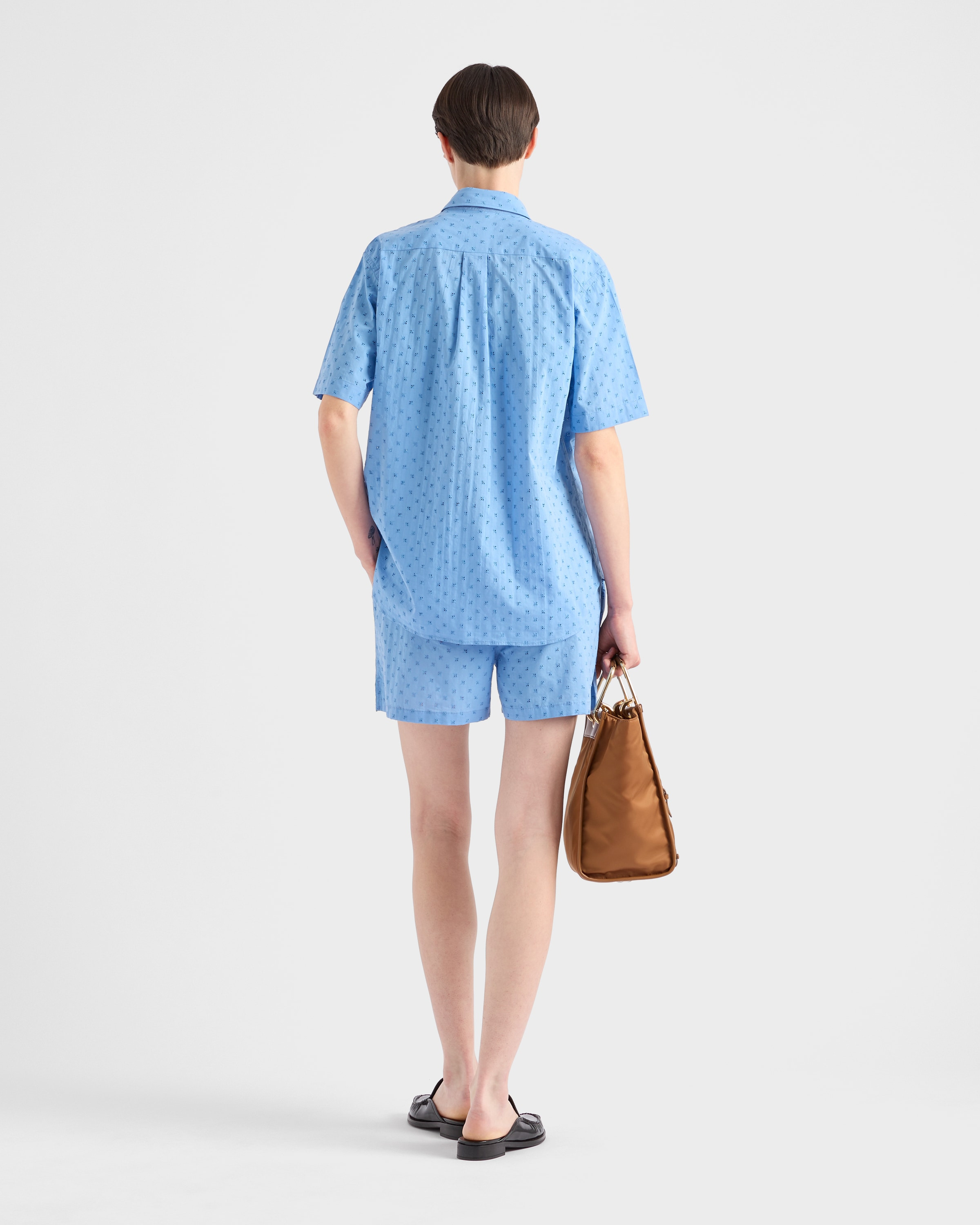 Eyelet lace Bermudas - 5