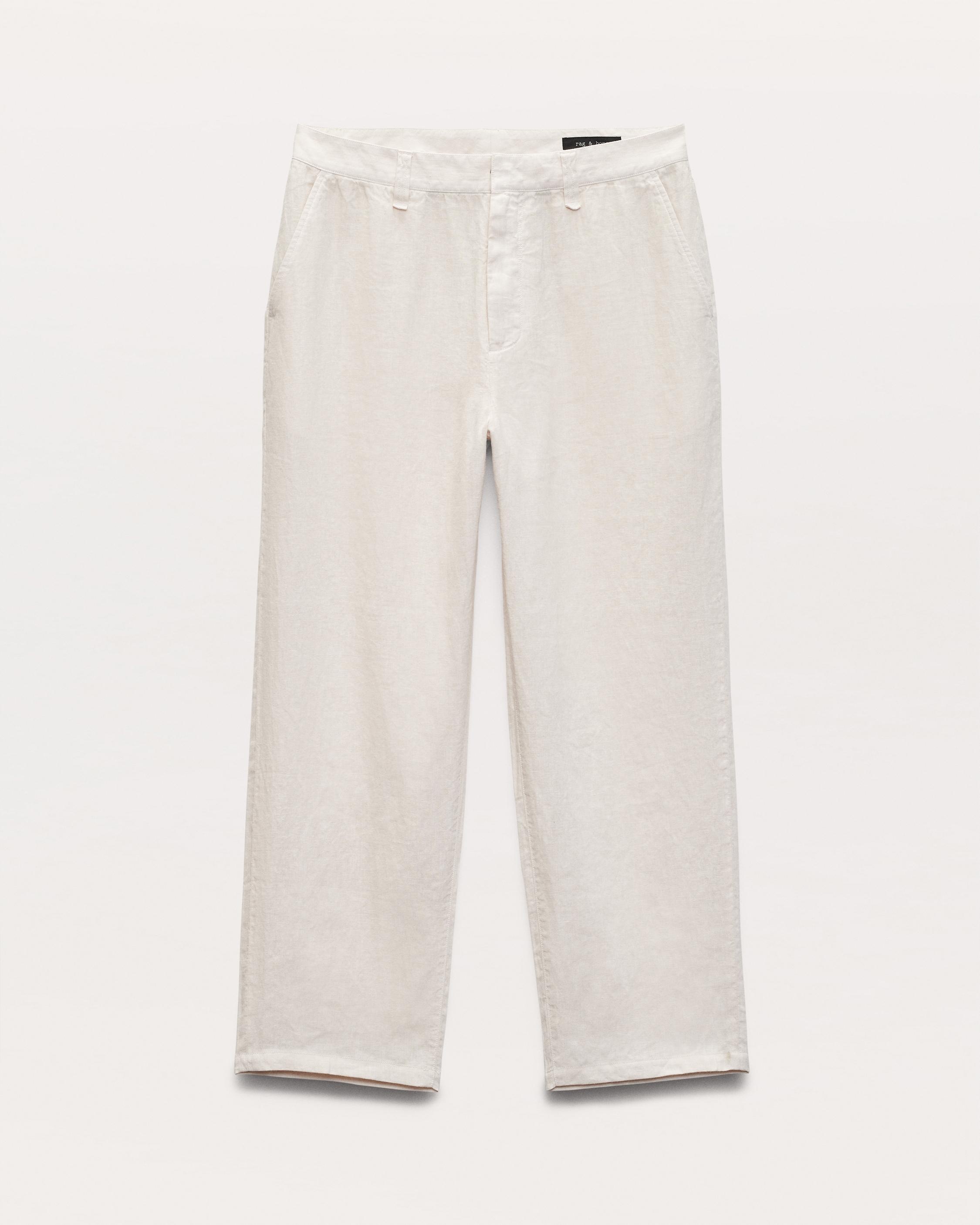 Baggy Linen Trousers - 1
