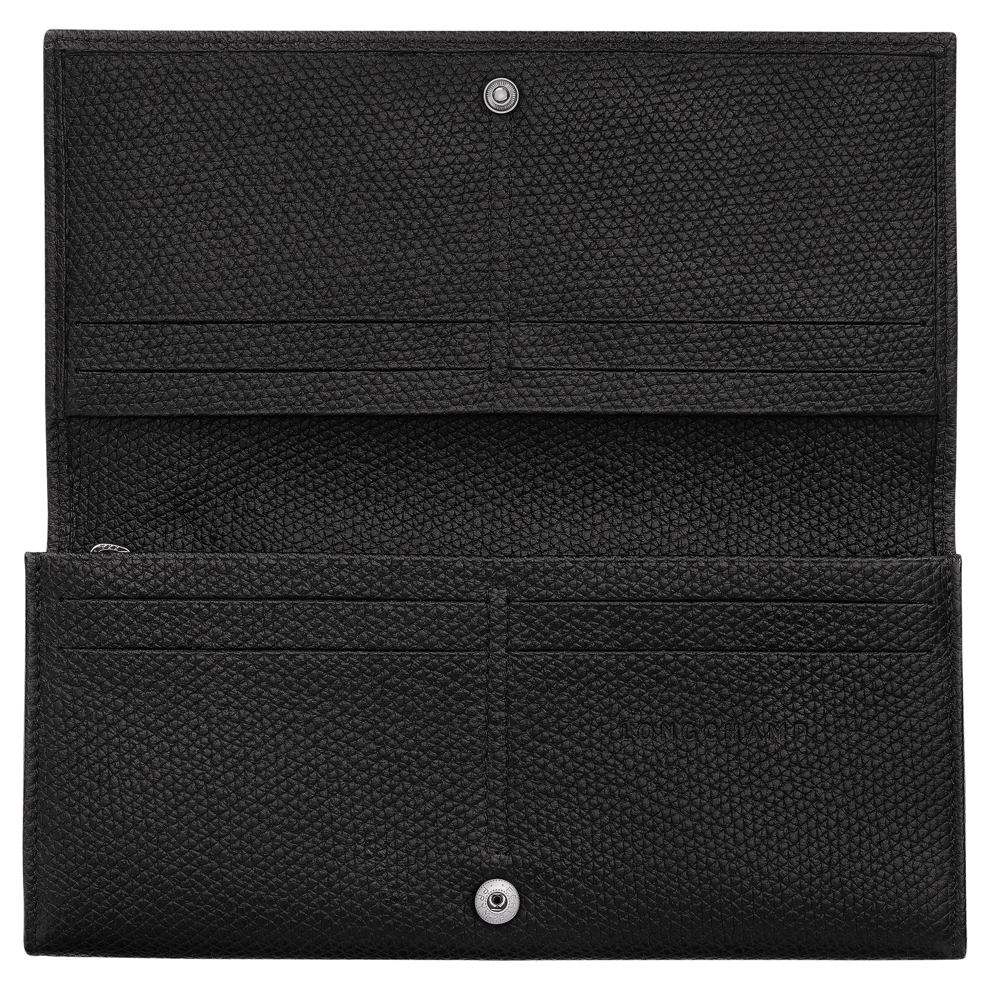 Le Roseau Long continental wallet Black - Leather - 3