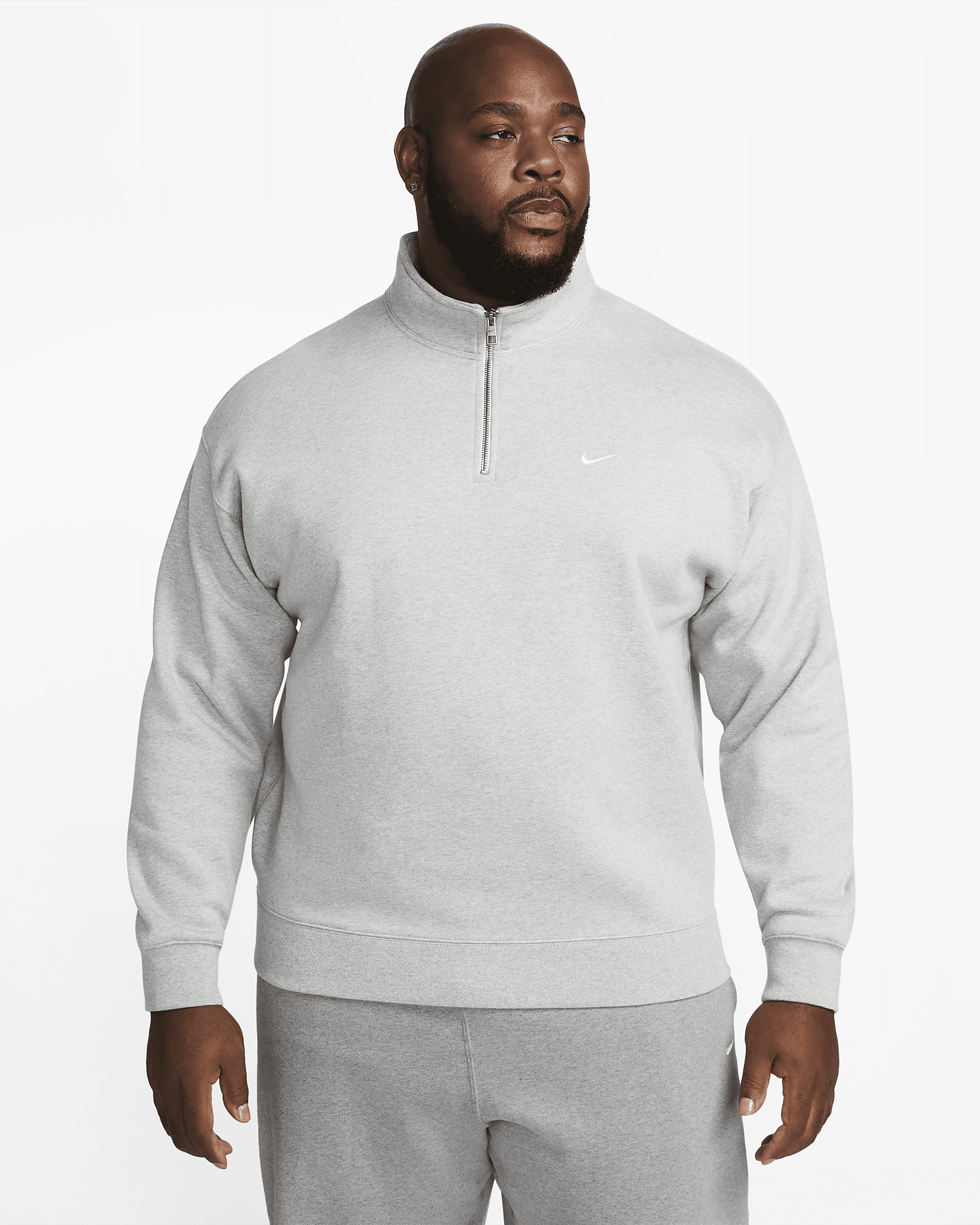 Nike Solo Swoosh Men's 1/4-Zip Top - 5