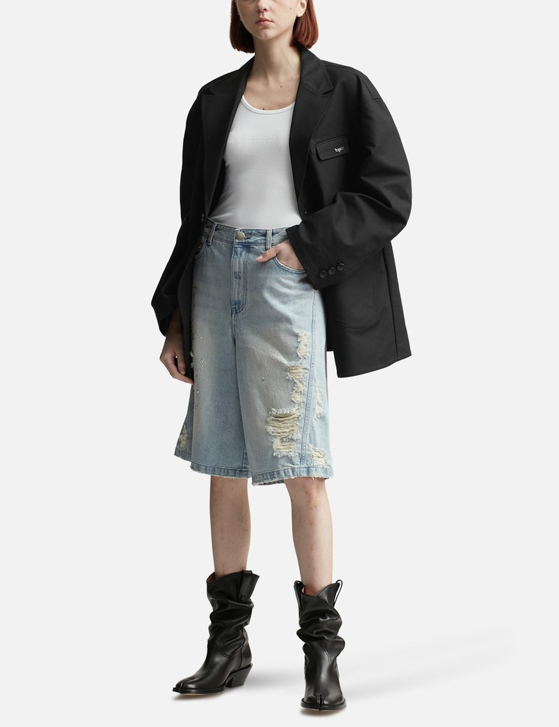 lesugiatelier OVERSIZED POCKET DETAIL SINGLE-BREASTED BLAZER outlook