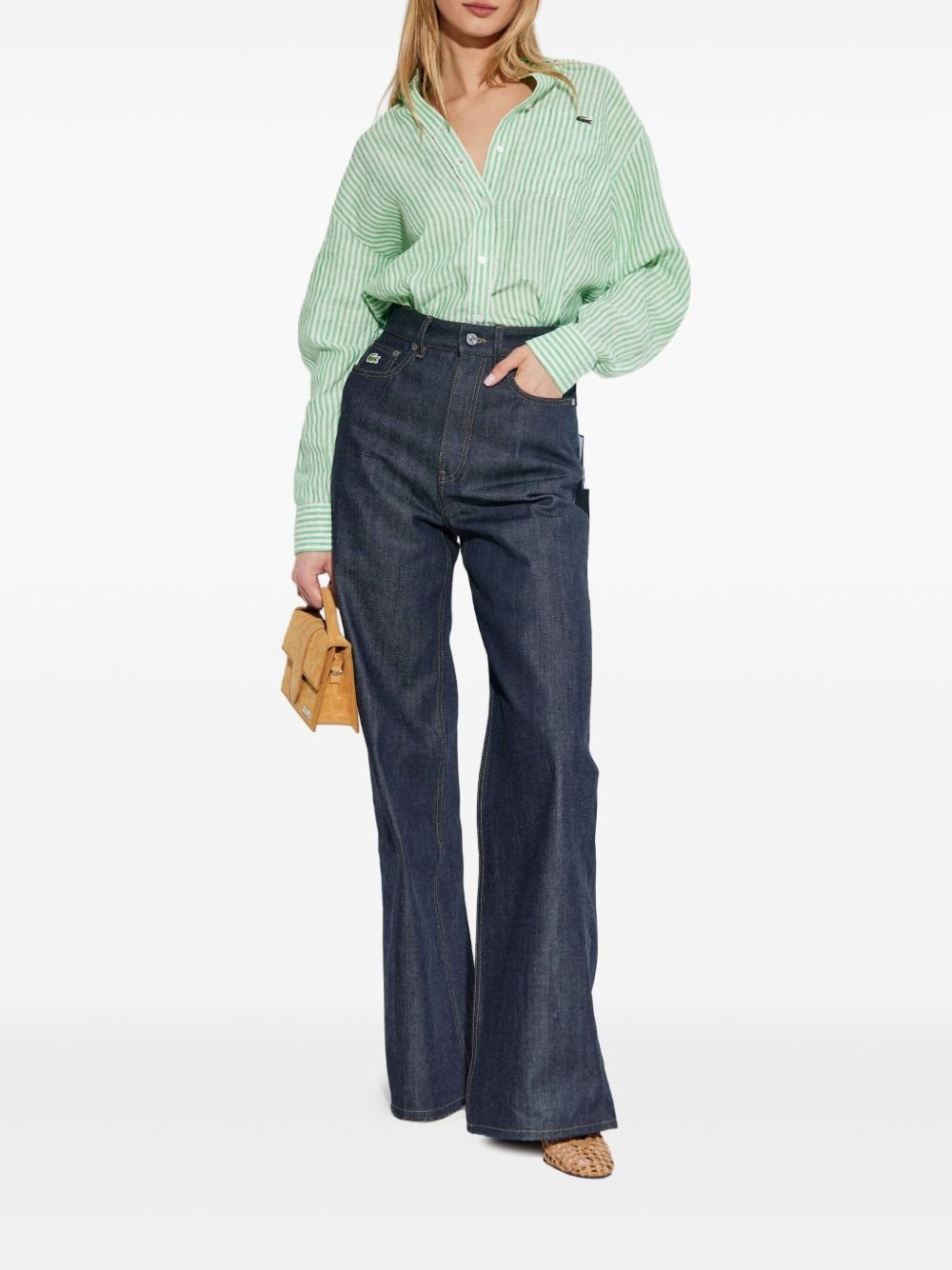 high-waisted jeans - 2