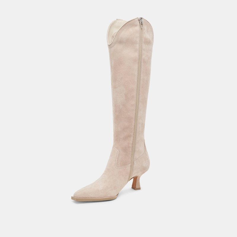 ARIANA BOOTS TAUPE SUEDE 4