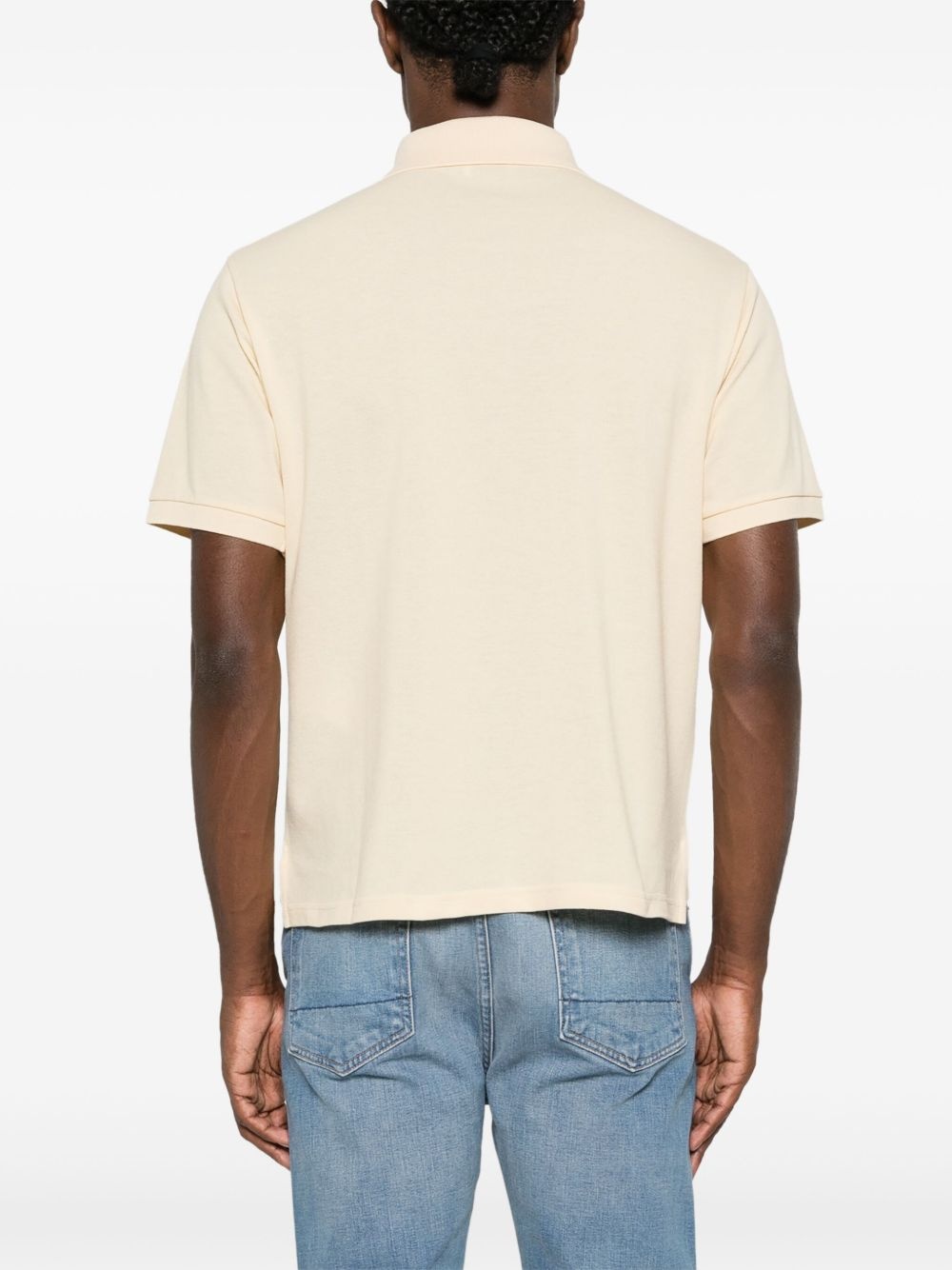 Cassandre-embroidered polo shirt - 4