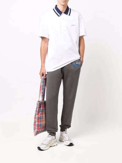 Lanvin logo-embroidered polo shirt outlook