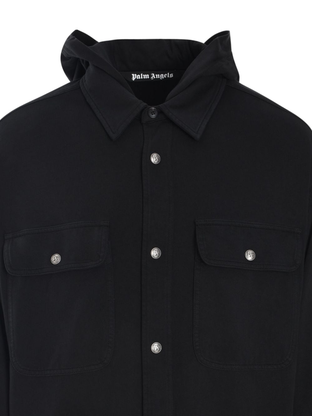 gothic-logo hoodie - 3