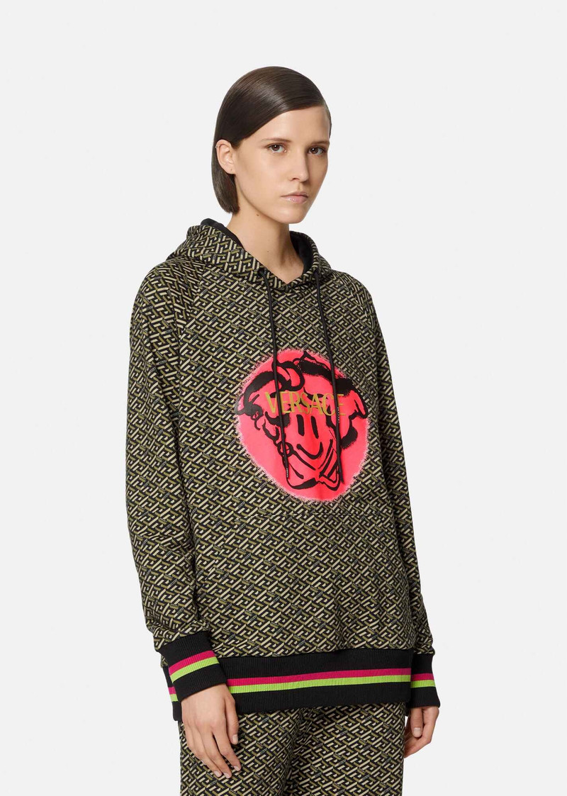 VERSACE Medusa Tag Hoodie outlook