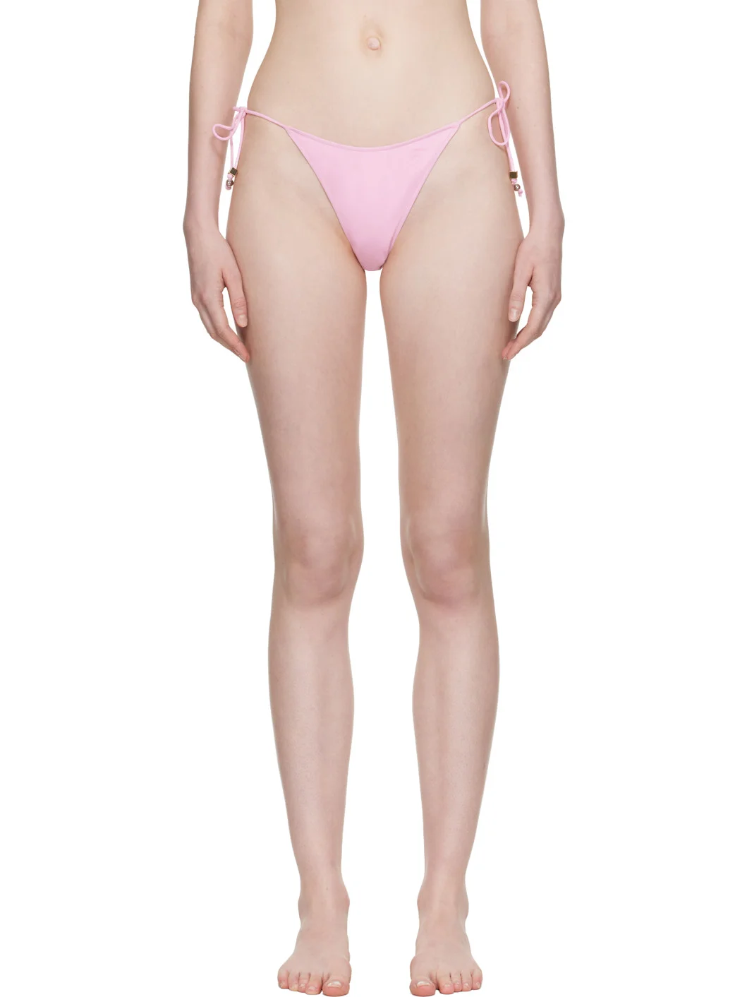 Pink 'The Triangle' Bikini Bottoms - 1