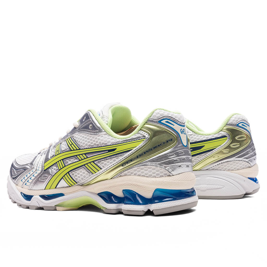 GEL-KAYANO 14 - WHITE/LIME GREEN - 3