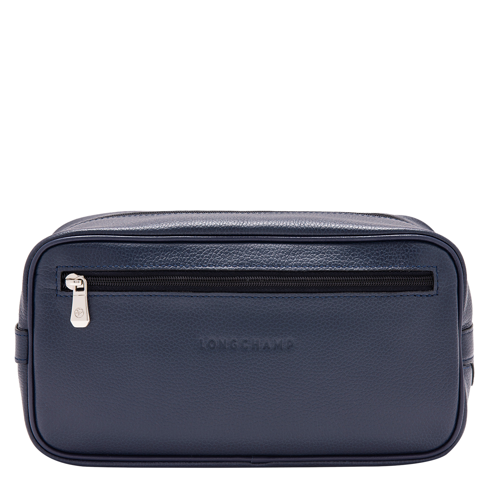 Le Foulonné Toiletry case Navy - Leather - 1