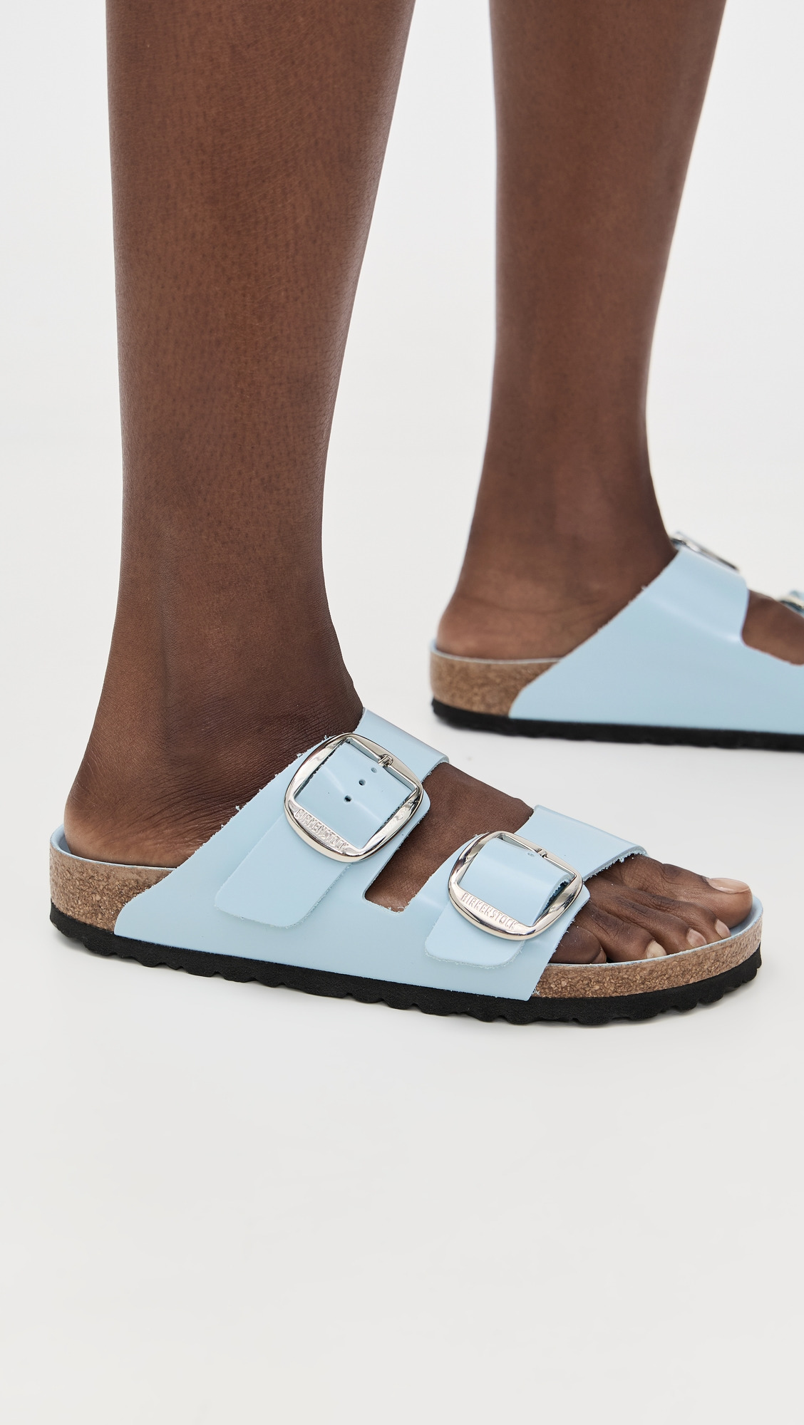 Arizona Big Buckle High Shine Sandals - 2