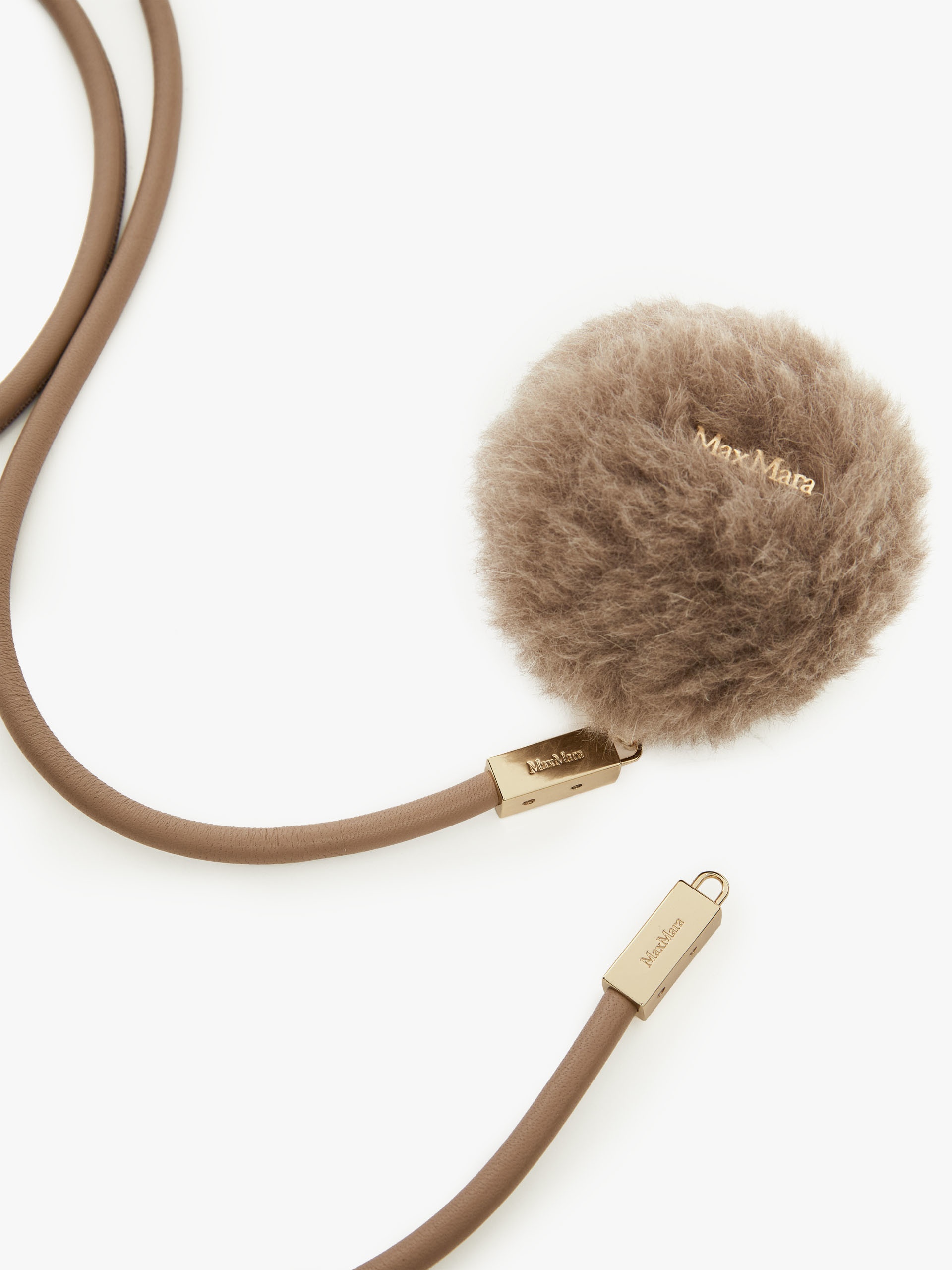 TUBOLARBELT Tubular belt with pom-pom - 2