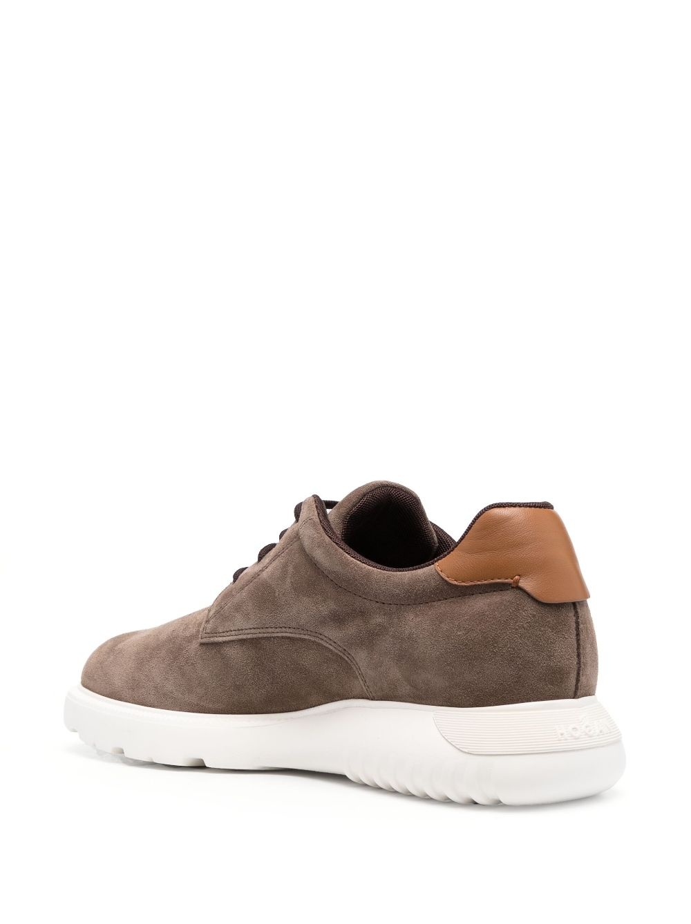 suede derby shoes - 3