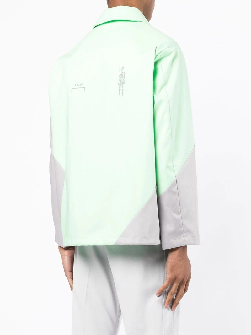 geometric panelled shirt 4