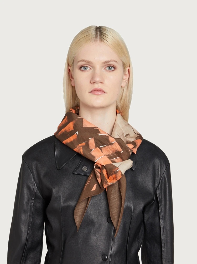 PALME PRINT STOLE - 2
