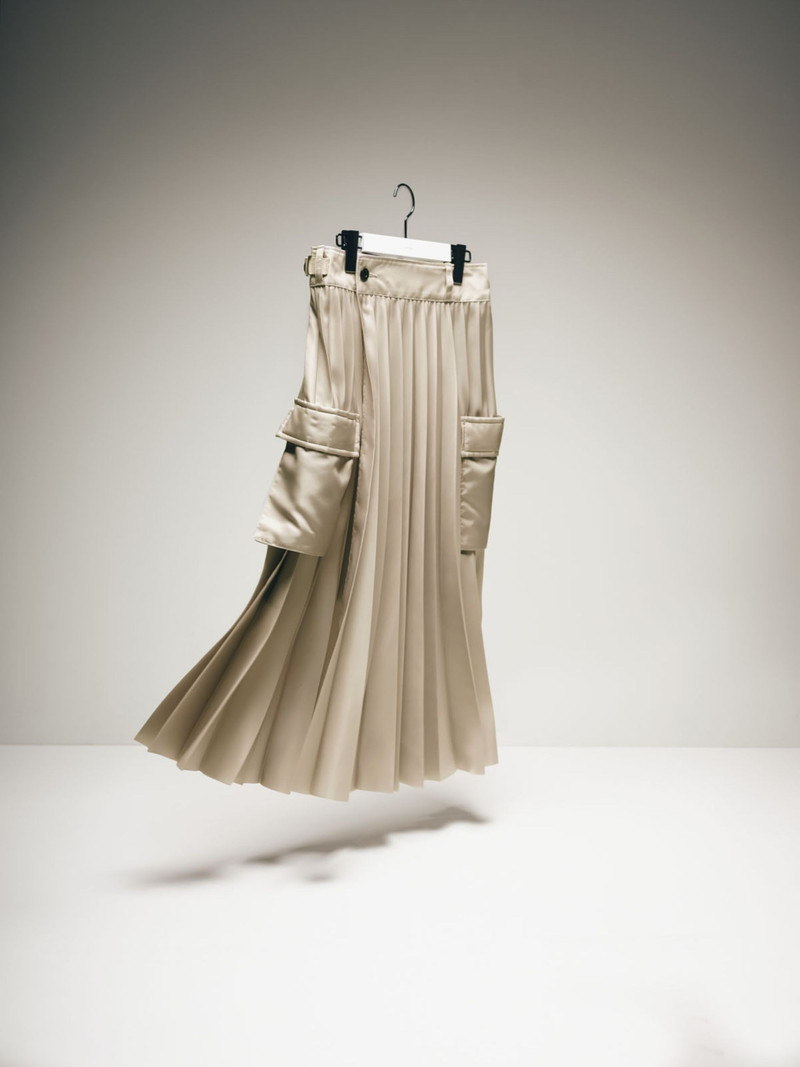 sacai Nylon Twill Skirt outlook