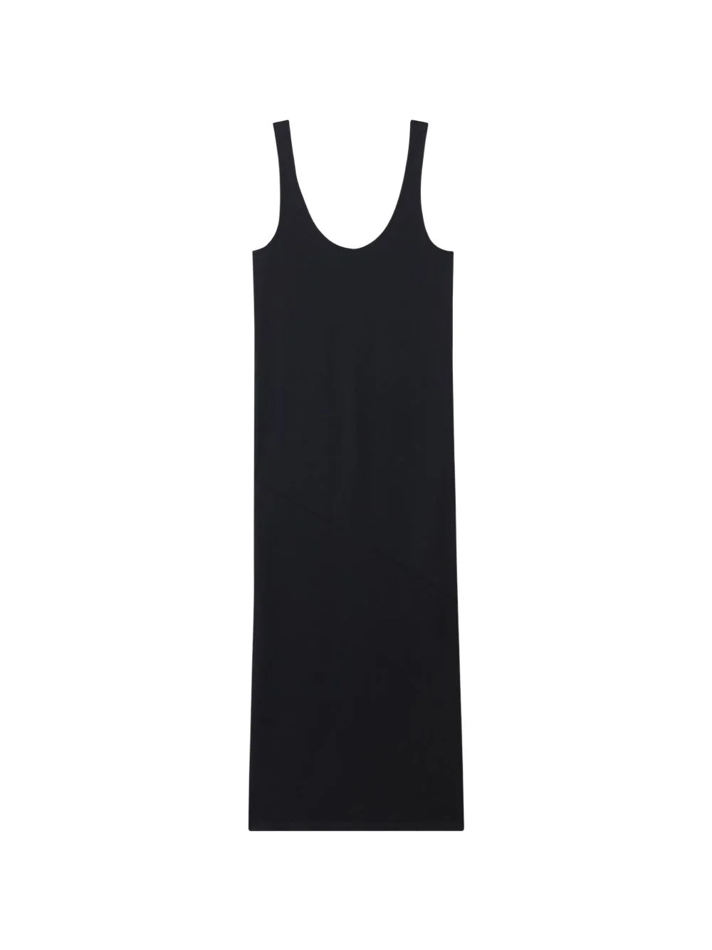 asymmetric seam-detail dress - 1