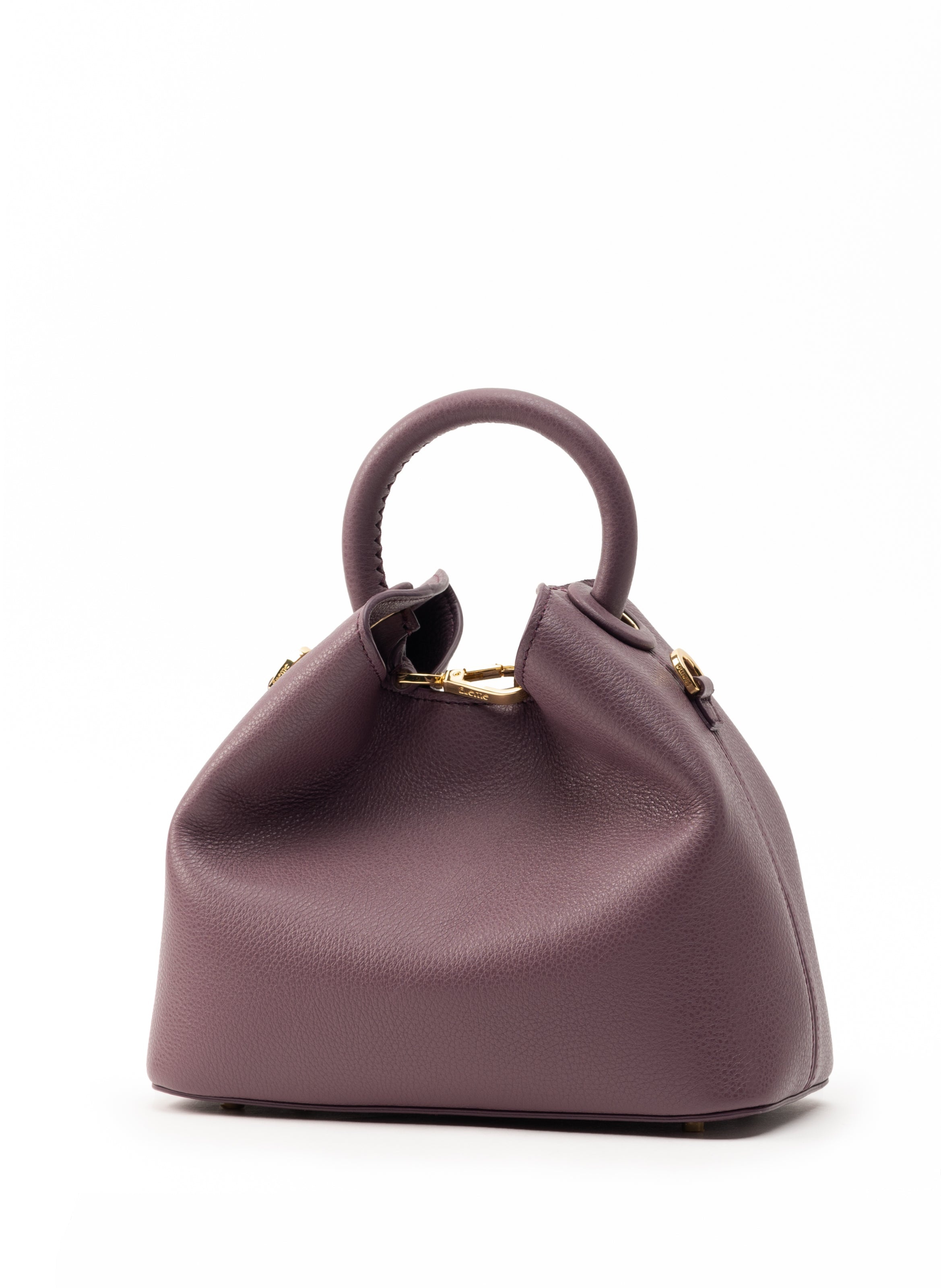 Baozi Pebbled Leather Blackberry - 2