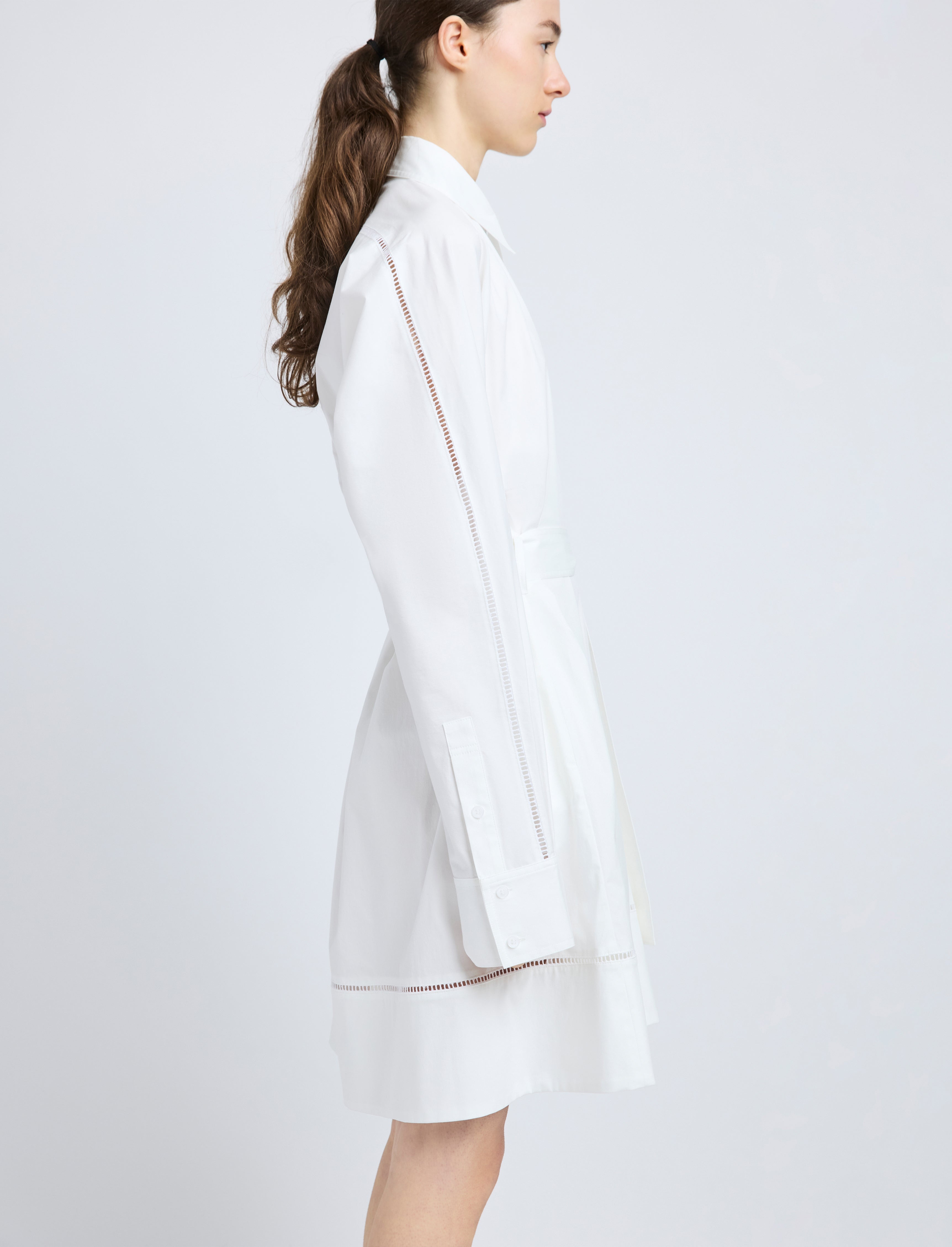 Sammy Dress in Eco Cotton Poplin - 5