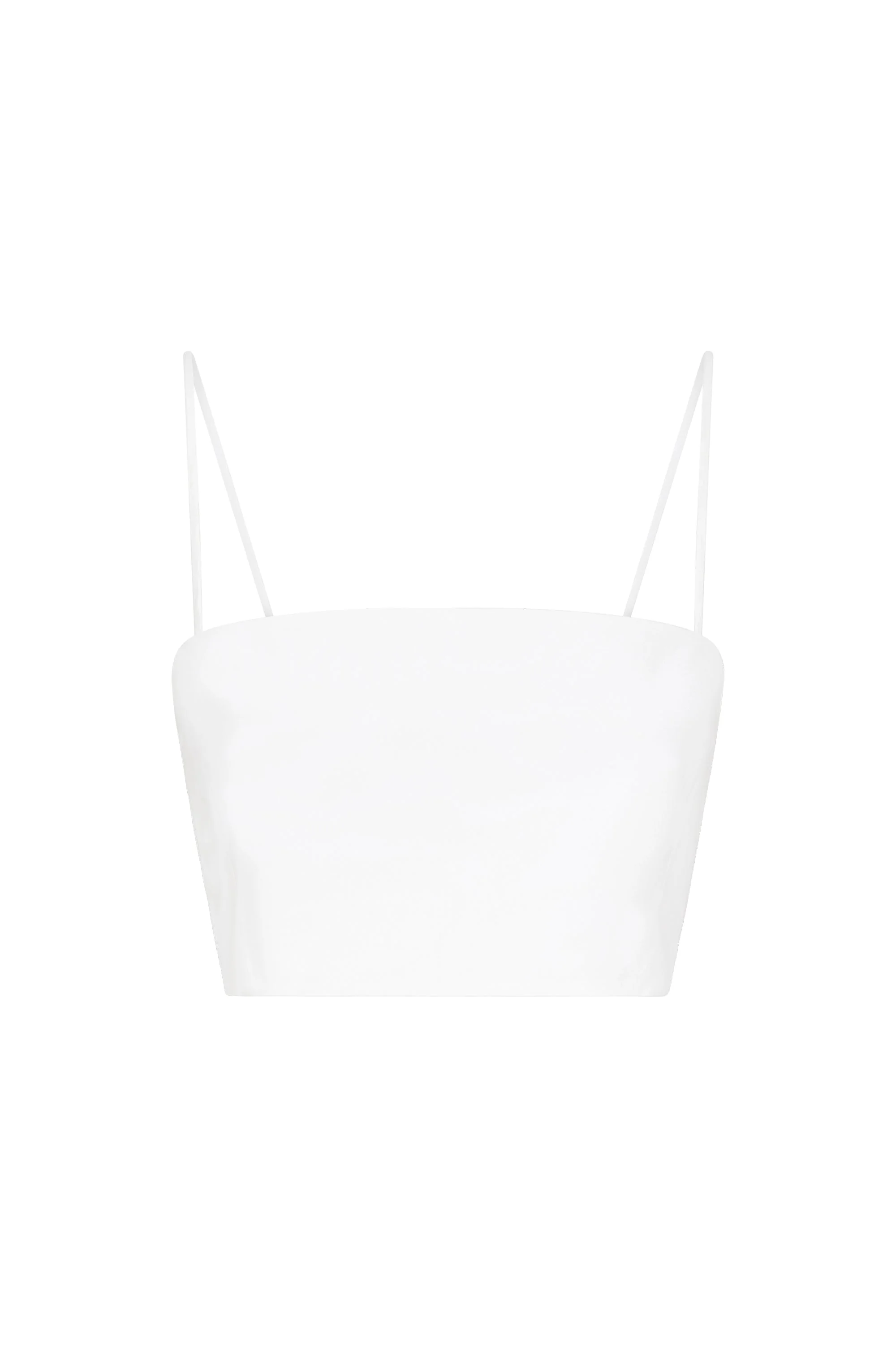 Nadir Top in White Sea Island Cotton - 1