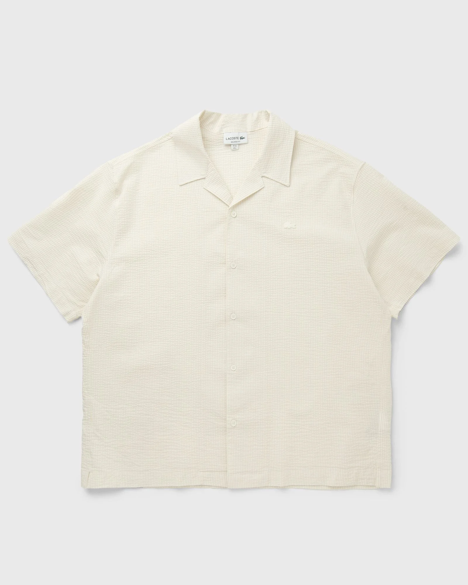 Relaxed Fit Seersucker Shirt - 1