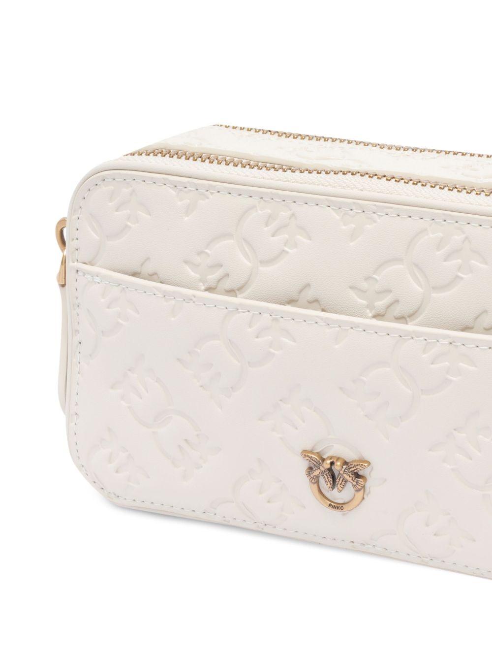 logo-embossed camera bag - 4