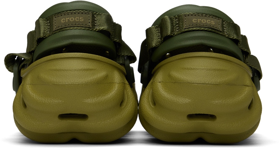 Khaki Echo Clogs - 2