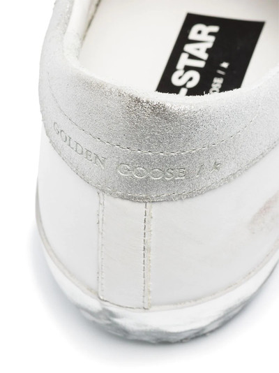 Golden Goose Superstar metallic-effect low-top sneakers outlook