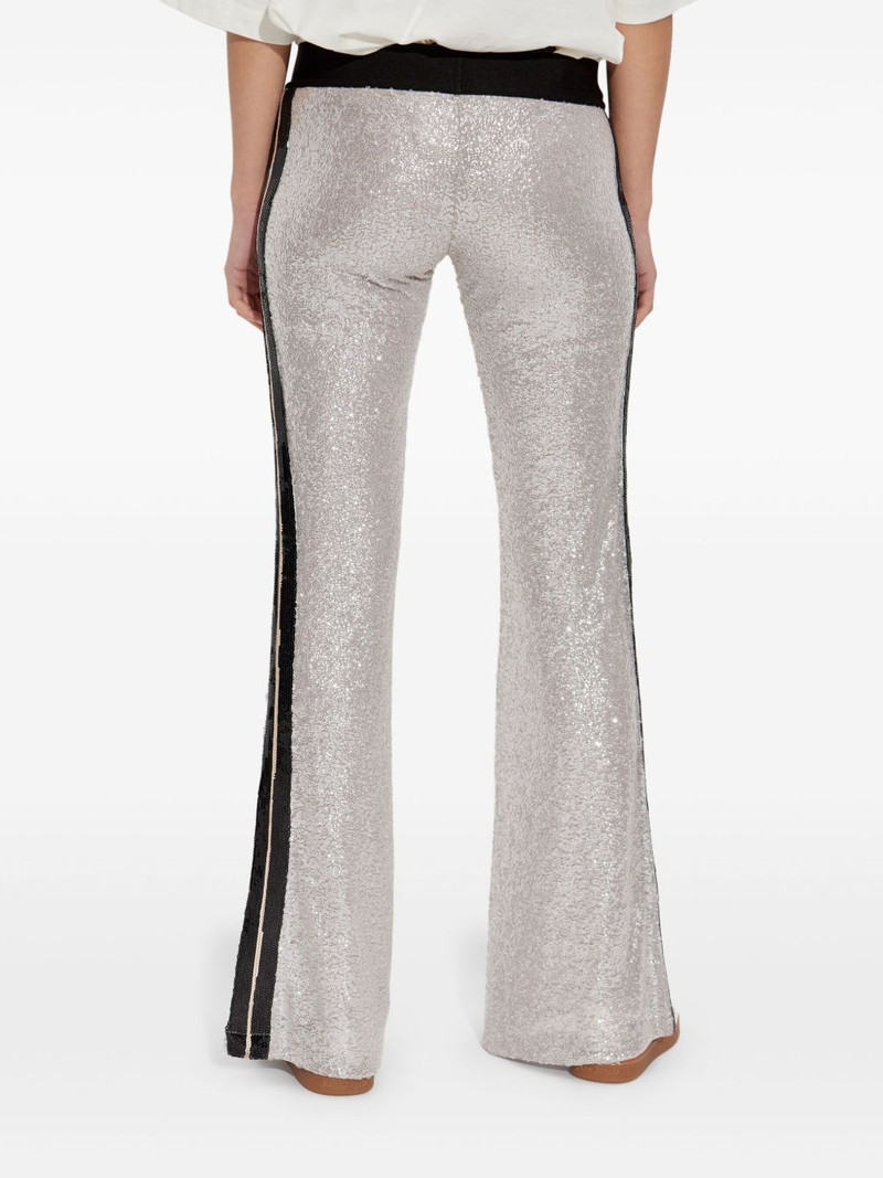 sequin-embellished trousers 4